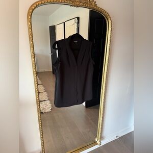 NIC+ZOE Black Sleeveless Blouse